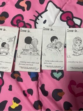 Love is cartoon newspaper cutttings